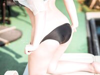 [Cosplay] 夏鸽鸽不想起床 天狼星泳装