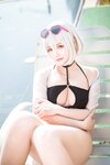 [Cosplay] 夏鸽鸽不想起床 天狼星泳装