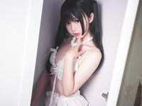 [Cosplay] Mbxer 面饼仙儿 - Brain Revolution Girl White Underwear 脑内少女 白内衣
