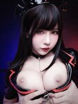 [Cosplay] Minichu - Dark Nurse Tifa