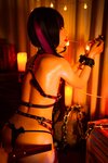 [Cosplay] Yuki 洛城雪 - Blazing Prisoner × Little Devil Bondage 炽囚×小恶魔束缚