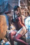 [Cosplay] 是一只熊仔吗 红色corset