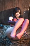 [Cosplay] 是一只熊仔吗 红色corset