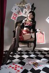 [Cosplay] 斗鱼米线线sama写真 生日限定 兔女郎
