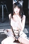[Cosplay] 桜桃喵 拥豹