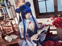 [Cosplay] 艾西aiwest 碧蓝航线 伊吹 新年旗袍
