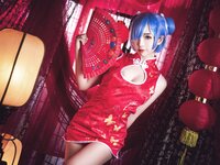 [Cosplay] Mbxer 面饼仙儿 - Rem cheongsam 雷姆旗袍