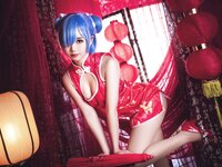 [Cosplay] Mbxer 面饼仙儿 - Rem cheongsam 雷姆旗袍