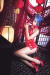 [Cosplay] Mbxer 面饼仙儿 - Rem cheongsam 雷姆旗袍