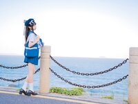 [Cosplay] 咬一口兔娘 体操部课后活动