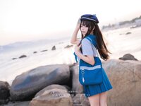 [Cosplay] 咬一口兔娘 体操部课后活动