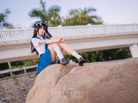 [Cosplay] 咬一口兔娘 体操部课后活动