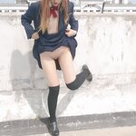 [Cosplay] TiTi 钛合金 - Rooftop 天台JK