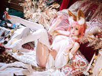 [Cosplay] 日奈娇 玉藻前舞娘 涂油