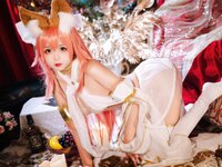 [Cosplay] 日奈娇 玉藻前舞娘 涂油