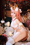 [Cosplay] 日奈娇 玉藻前舞娘 涂油