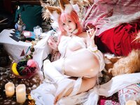 [Cosplay] 日奈娇 玉藻前舞娘 涂油