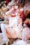 [Cosplay] 日奈娇 玉藻前舞娘 涂油