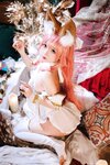 [Cosplay] 日奈娇 玉藻前舞娘 涂油