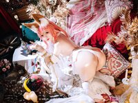 [Cosplay] 日奈娇 玉藻前舞娘 涂油