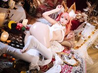 [Cosplay] 日奈娇 玉藻前舞娘 涂油