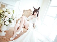 [Cosplay] Rinka Okita 沖田凜花 - Atago pledge ver. (Azur Lane) 愛宕 誓約ver. (アズールレーン)