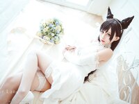 [Cosplay] Rinka Okita 沖田凜花 - Atago pledge ver. (Azur Lane) 愛宕 誓約ver. (アズールレーン)