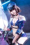 [Cosplay] 艾西aiwest 喜欢爱理吗 碧蓝航线 巴尔的摩 信浓 赛车女郎