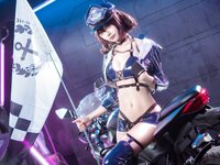 [Cosplay] 艾西aiwest 喜欢爱理吗 碧蓝航线 巴尔的摩 信浓 赛车女郎
