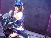 [Cosplay] 艾西aiwest 喜欢爱理吗 碧蓝航线 巴尔的摩 信浓 赛车女郎