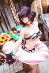 [Cosplay] Rinka Okita 沖田凜花 - Katsushika Hokusai Swimsuit Version 葛飾北斎 水着ver
