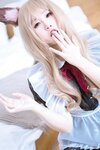 [Cosplay] 美美丘比酱 透明女仆