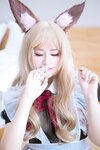[Cosplay] 美美丘比酱 透明女仆