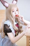 [Cosplay] 美美丘比酱 透明女仆