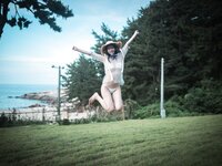 [Cosplay] PINK RIBBON Ahrin Bikini Day