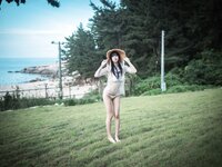 [Cosplay] PINK RIBBON Ahrin Bikini Day