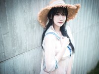 [Cosplay] PINK RIBBON Ahrin Bikini Day