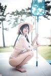 [Cosplay] PINK RIBBON Ahrin Bikini Day