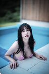 [Cosplay] PINK RIBBON Ahrin Bikini Day