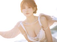 [Cosplay] 次元少女念雪ww 海边神明少女