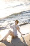 [Cosplay] 次元少女念雪ww 海边神明少女
