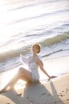 [Cosplay] 次元少女念雪ww 海边神明少女