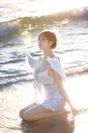 [Cosplay] 次元少女念雪ww 海边神明少女
