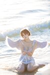 [Cosplay] 次元少女念雪ww 海边神明少女