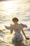 [Cosplay] 次元少女念雪ww 海边神明少女