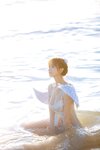 [Cosplay] 次元少女念雪ww 海边神明少女
