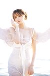 [Cosplay] 次元少女念雪ww 海边神明少女