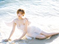 [Cosplay] 次元少女念雪ww 海边神明少女