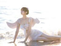 [Cosplay] 次元少女念雪ww 海边神明少女