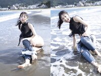 FRIDAYデジタル写真集 華村あすか ビキニでシャワー